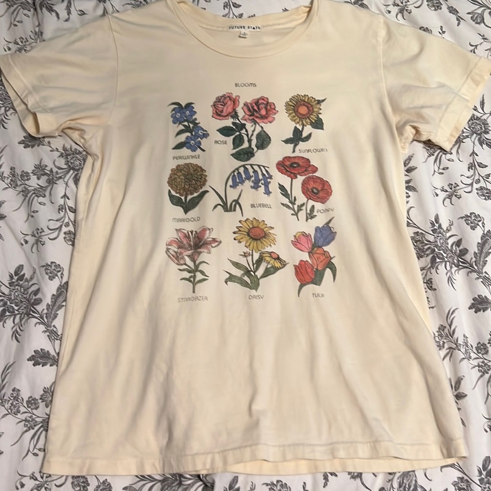 Urban Outfitters Flower Shirt (Future State brand)
